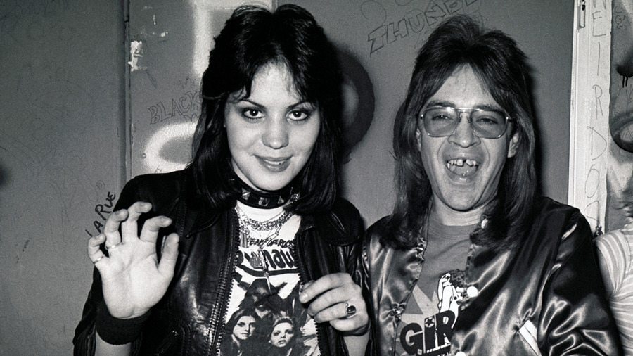 Joan Jett and Rodney Bingenheimer
